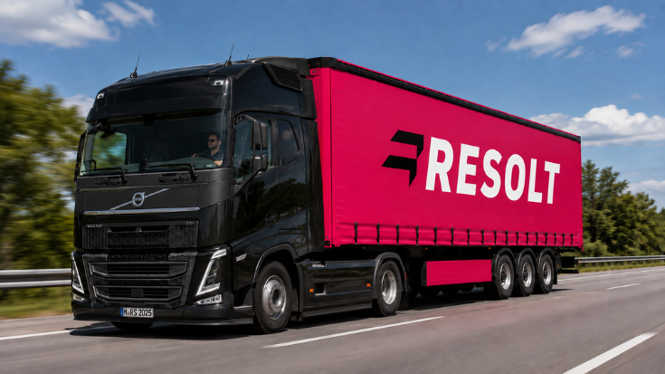 Camion RESOLT en circulation